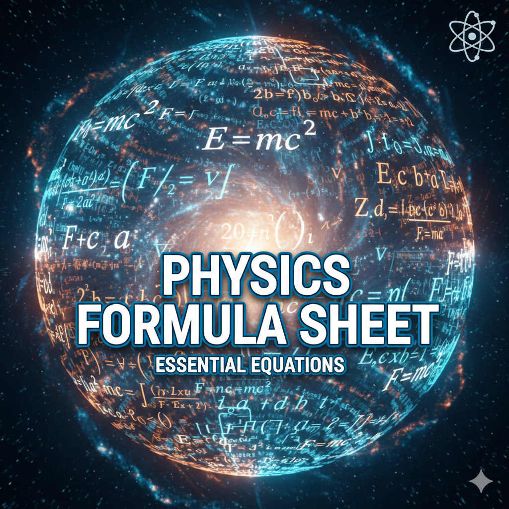 Physics all formulas